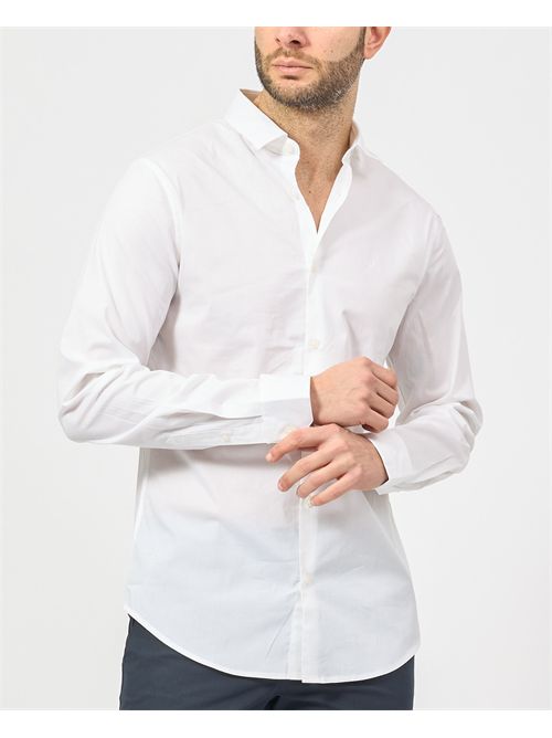 Chemise en coton à manches longues Armani ARMANI EXCHANGE | 8NZC31-ZN28Z1100